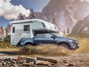 Bán tải Mercedes-Benz X-Class hạng sang biến thành xe cắm trại