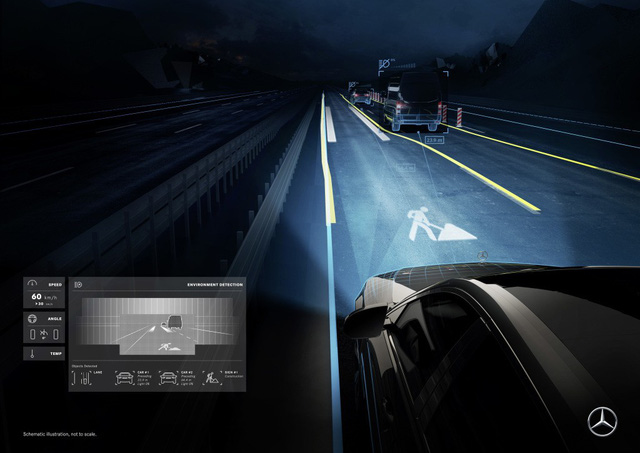 Mercedes-Benz Digital Light sẽ là tương lai của đèn pha ô tô? - 3