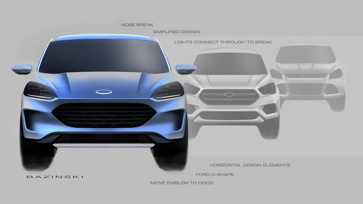 Ford Escape thiết kế lấy ý tưởng từ Focus và... siêu xe GT kết hợp BMW 4