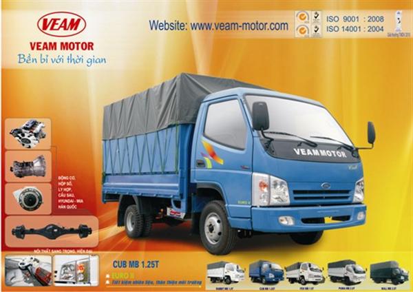 Ưu điểm của xe tải Veam 2